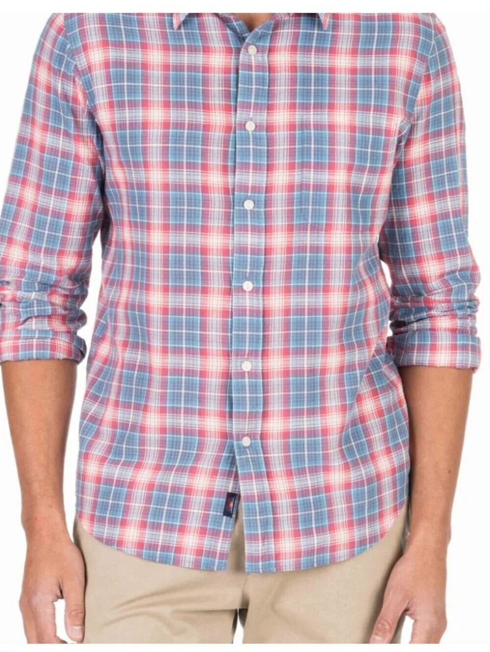 Faherty Light Weight Slub Cotton Shirt